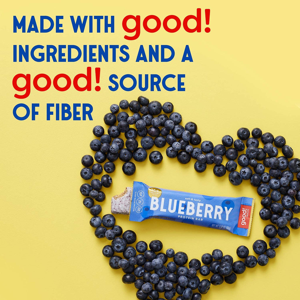 good! Snacks Blueberry Vegan Protein Bar, 15g Protein - 12pk - image 6