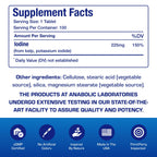 Anabolic Laboratories Sea Kelp Iodine Supplement - 100 Tablets - image 2
