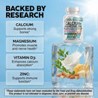 Clean Nutraceuticals Osteo Defend Calcium Magnesium Zinc - 90 Capsules - image 3