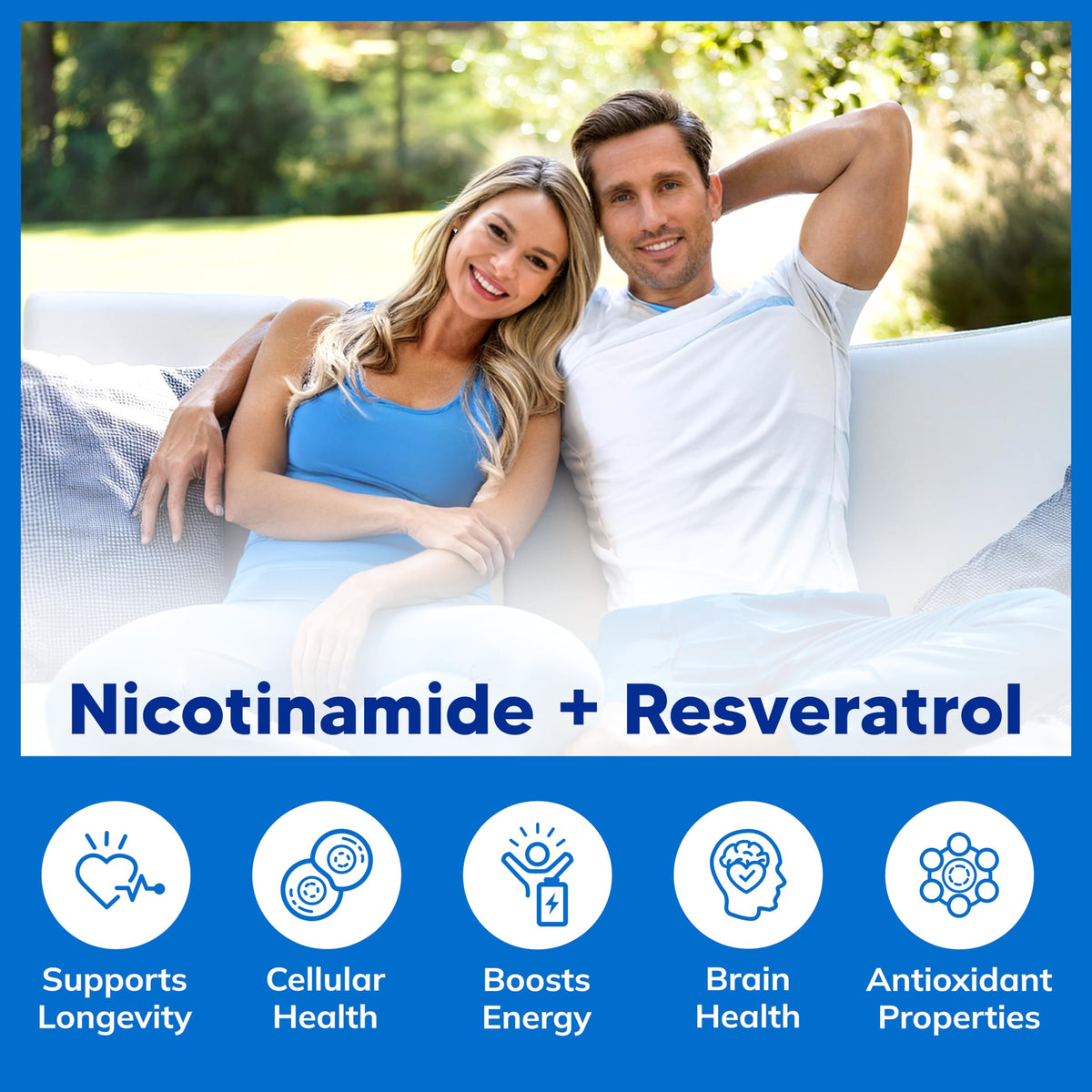 aSquared Nutrition Nicotinamide with Resveratrol - 120 Capsules - image 6