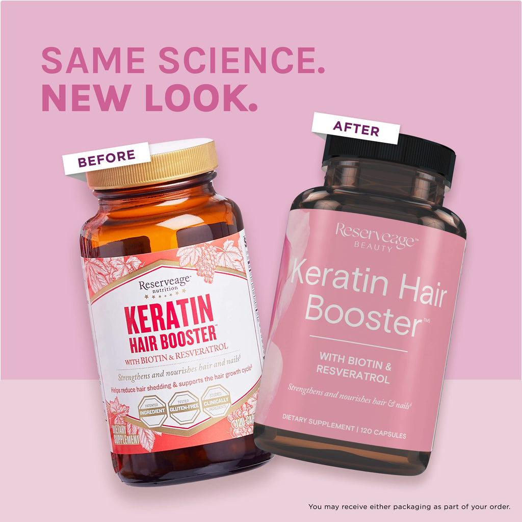 Reserveage Beauty Keratin Hair Booster - 120 Capsules - image 6