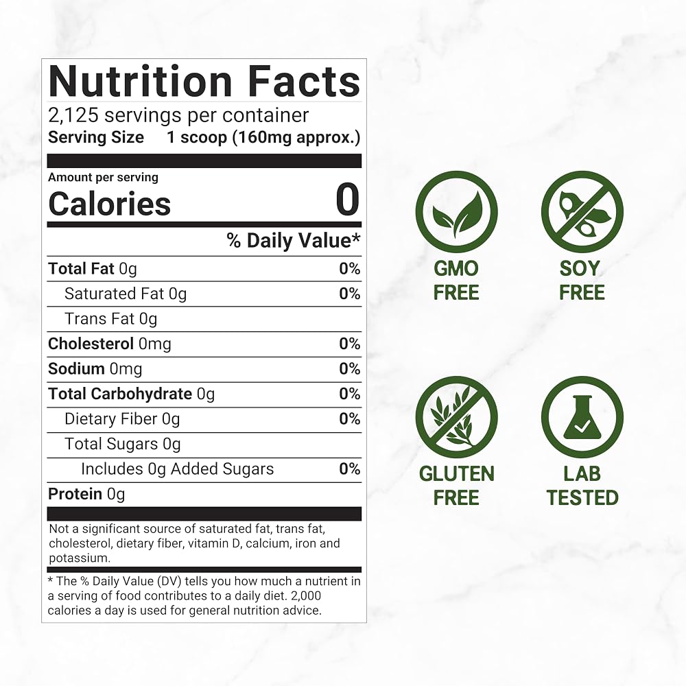 DEAL SUPPLEMENT Organic Stevia Extract Powder Natural Sweetener - 12oz - image 2