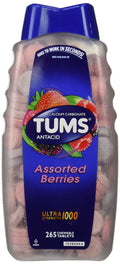TUMS Ultra Assorted Berries Maximum Strength Antacid - 265 Tablets