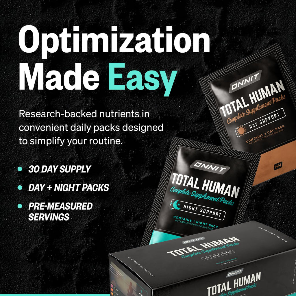ONNIT Total Human Daily Multivitamin Packs for Men & Women - 30 Count - image 3