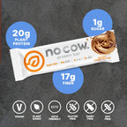 No Cow Chunky Peanut Butter Vegan Protein Bars - 12 Pack - image 3