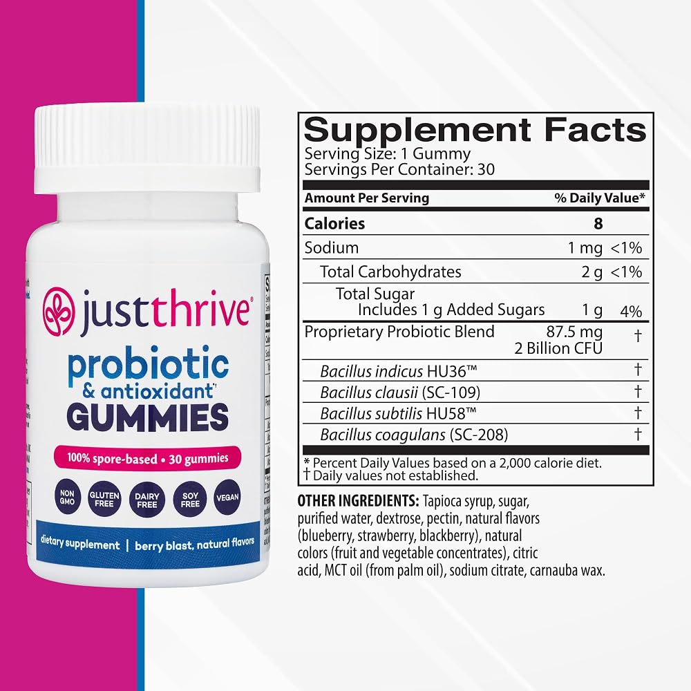 Just Thrive Probiotic Gummies - Kids