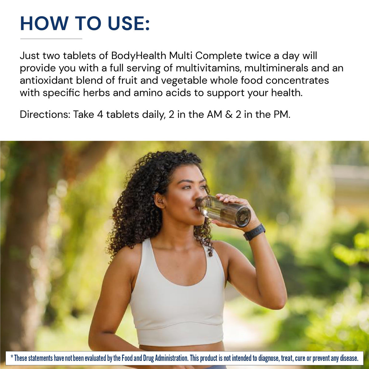 BodyHealth Multi Complete Daily Multivitamin - 120 Tablets - image 6