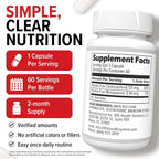 10X Health Vitamin D3 K2 5000 IU with MK7 - 60 Capsules - image 3