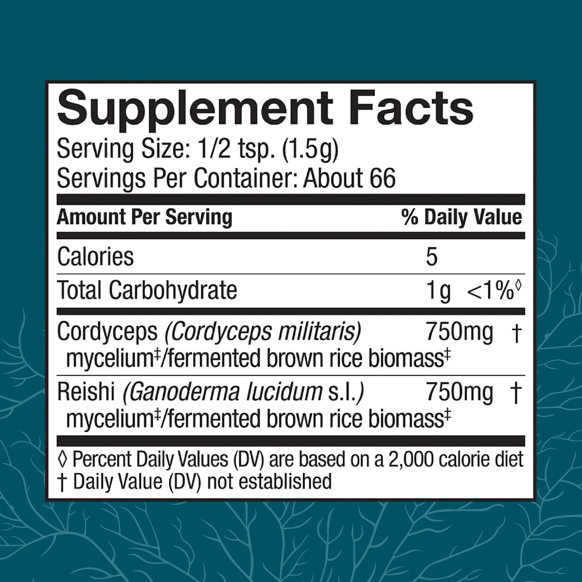 Host Defense CordyChi Powder Immune Support - 3.5 oz - image 2