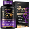 NUTRAHARMONY Biotin Collagen Keratin B-Complex - 60 Capsules
