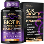 NUTRAHARMONY Biotin Collagen Keratin B-Complex - 60 Capsules