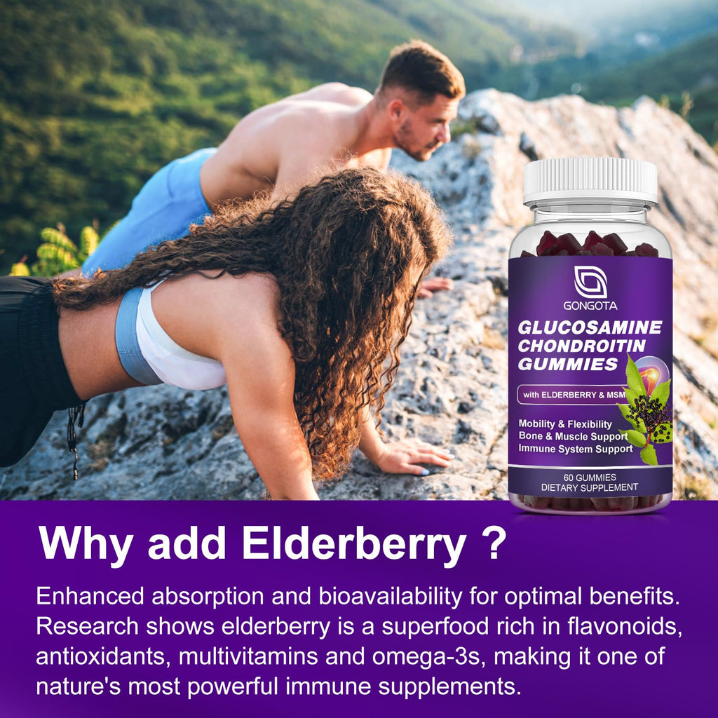 GONGOTA Glucosamine Chondroitin Gummies