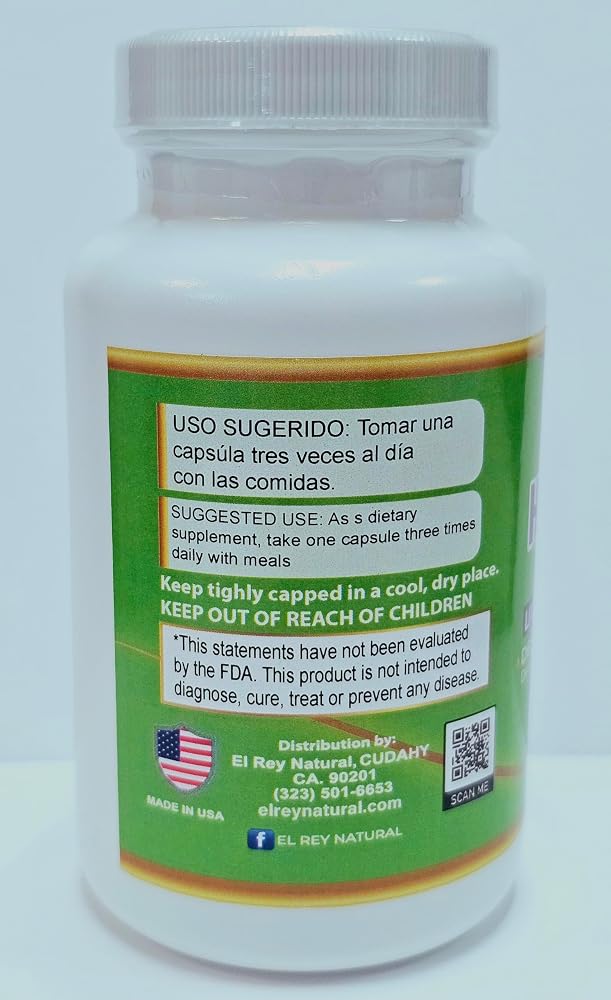 Productos Naturales El Rey HIG>Son Liver Extract - 90 Caplets - image 3