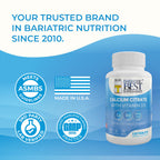 Bariatric Best Calcium Citrate with Vitamin D3 600mg - 120 Tablets - image 8