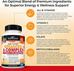 BioSchwartz Vitamin B Complex with Vitamin C - 120 Capsules - image 3