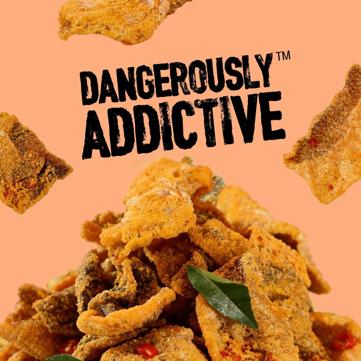 Irvins Hot Boom Salted Egg Salmon Skin Chips - 3.3 oz - image 6