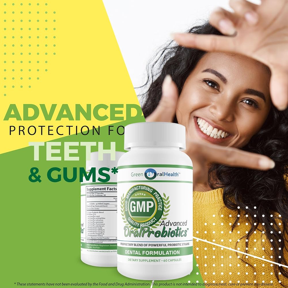 Green Oral Health Advanced Oral Probiotics 40 Billion CFU - 1 Capsules - image 5