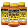 MASON NATURAL Peppermint Oil 50 mg Enteric Coated Softgels - 270 Count