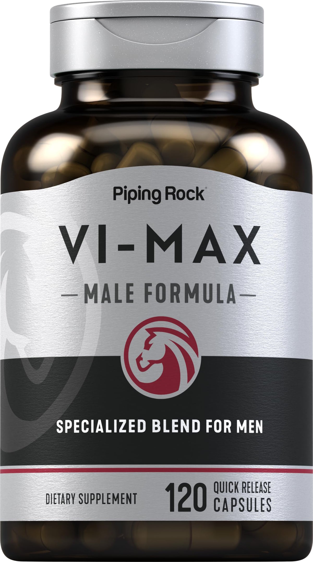 Piping Rock Vi-Max Male Formula - 120 Capsules