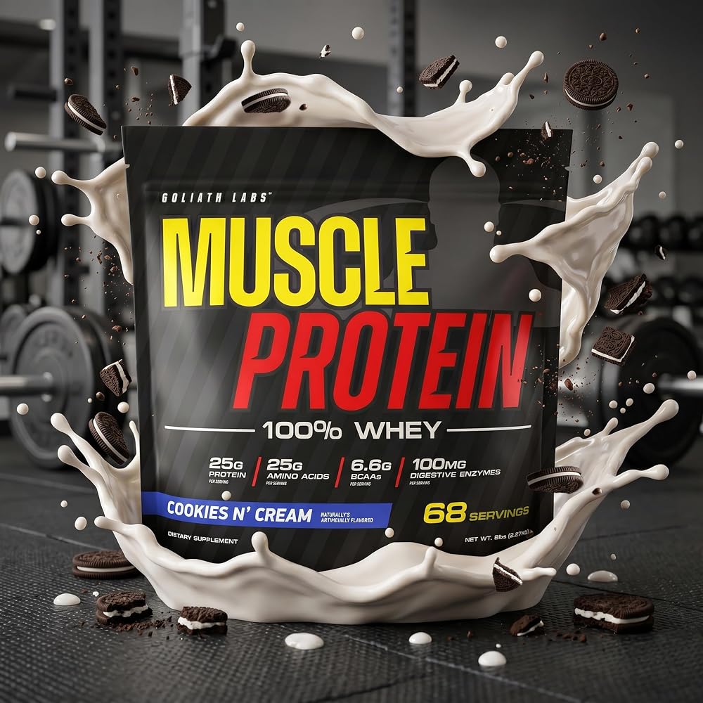 COLOSSAL LABS Muscle Whey Protein Powder