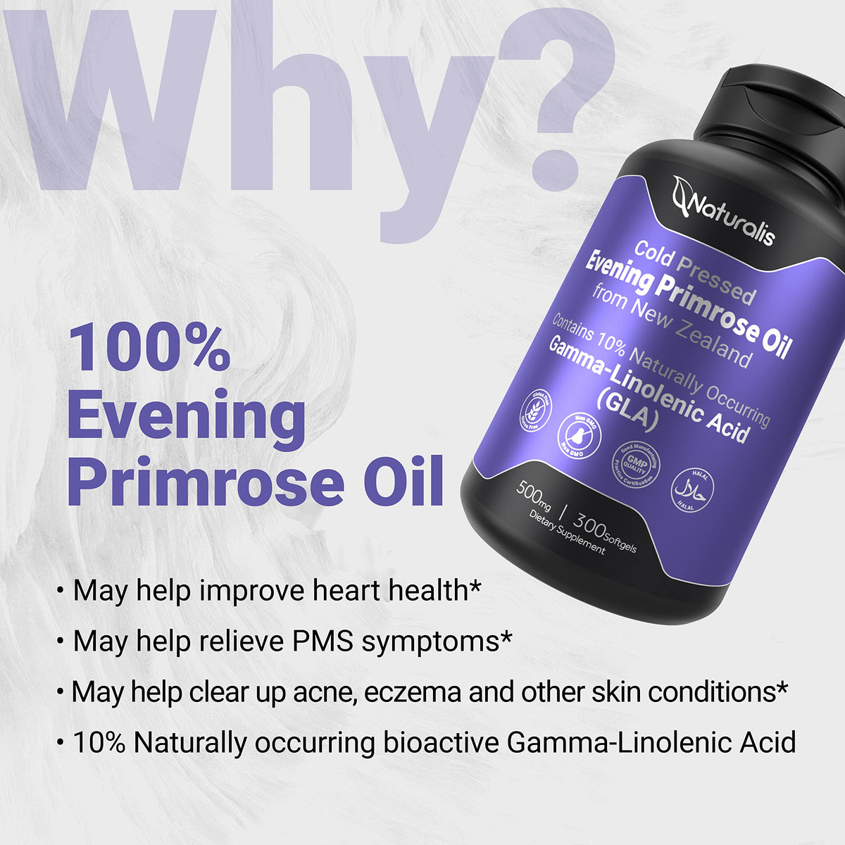 Naturalis Evening Primrose Oil (1300mg)