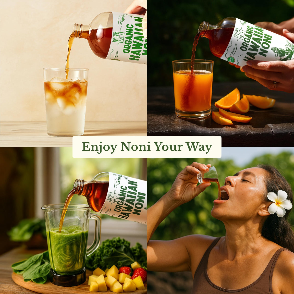 Healing Noni Hawaiian Pure Noni Juice - 4 x 32 fl oz - image 5