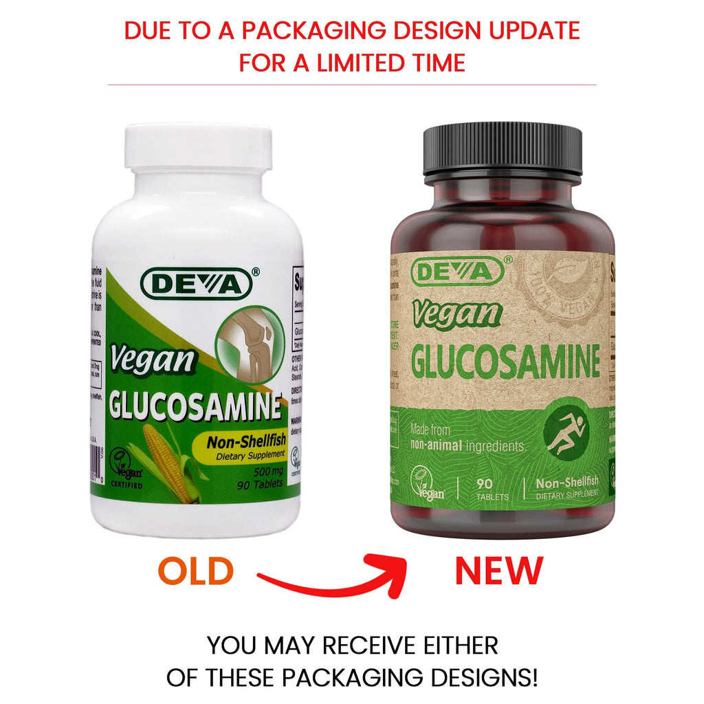 DEVA Vegan Glucosamine - 180 Tablets (Pack of 2) - image 2
