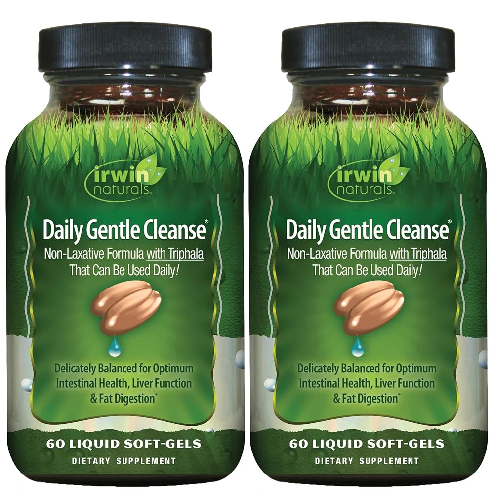 Irwin Naturals Daily Gentle Cleanse Digestion Support - 120 Softgels