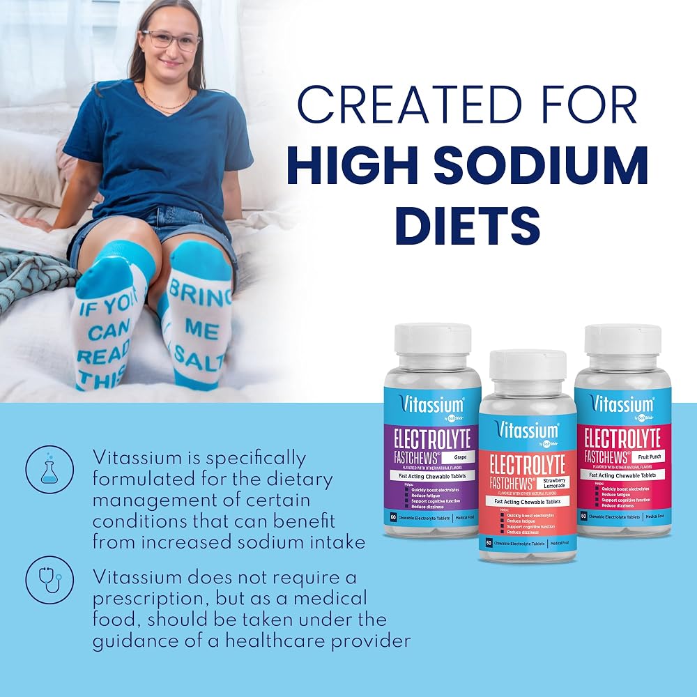 Vitassium FastChews Electrolyte Tablets Variation