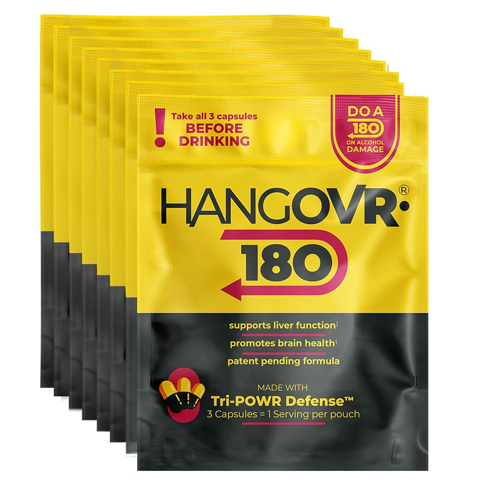 HANGOVR-180 Hangovr 180 Tri-Power Before Drinking Defense - Support