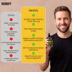 HERBIFY Vitamin D3 10000 IU Liquid Drops - 2 Fl Oz - image 4