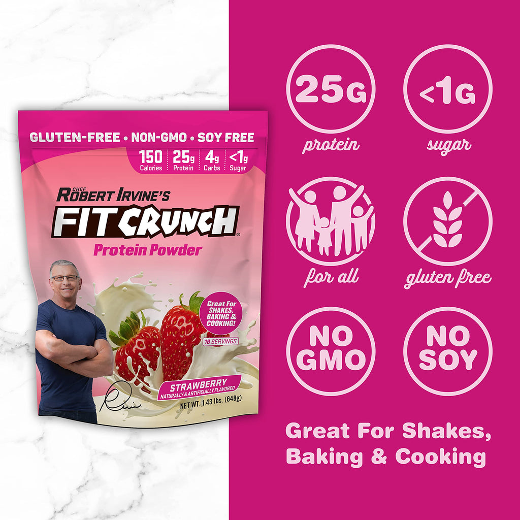 Fit Crunch Whey Protein Powder