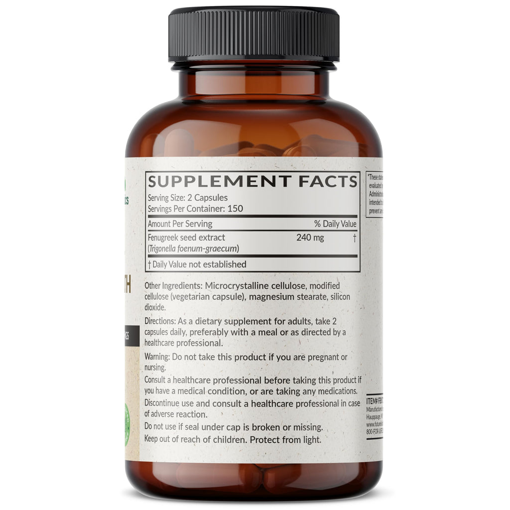 Futurebiotics Fenugreek Extra Strength 2400 MG Supports Overall Good