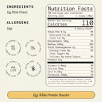 Julian Bakery Egg White Protein Powder Unflavored - 2 Pound - image 2