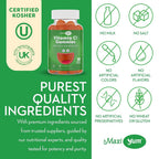 Maxi Health Vitamin C Gummies with Zinc - 60 Gummies - image 6