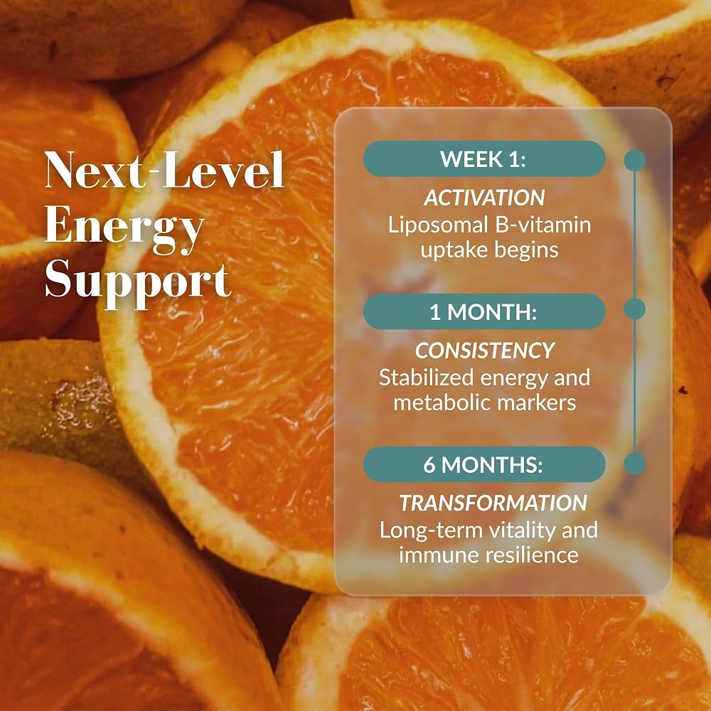 Aurora Nutrascience Mega-Liposomal B-Complex + Vitamin C - 10 Packets - image 5