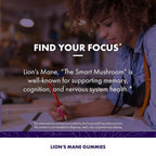 Host Defense Lion's Mane Gummies for Brain Support - 90 Gummies - image 5