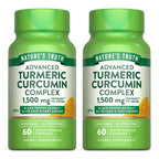 Nature's Truth Advanced Turmeric Curcumin Complex 1500 mg - 120 Capsules