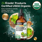 BIO KRAUTER Rhodiola Rosea Extract for Calmness Support - 4 Fl Oz - image 3