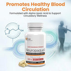 Platinum Health Neuropaquell Alpha Lipoic Acid Nerve Support - 120 Capsules - image 8