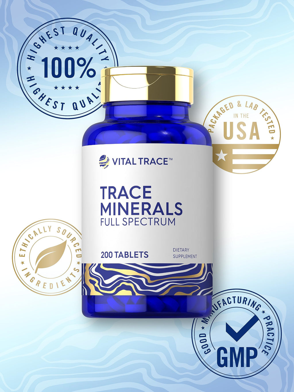 Carlyle Trace Minerals Full Spectrum - 200 Tablets - image 6