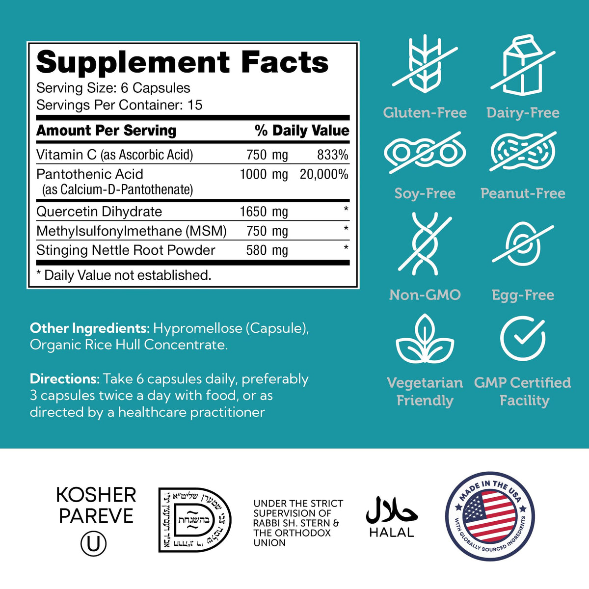 Zahler AllerBreez Immune System Support Formula - 90 Capsules - image 5