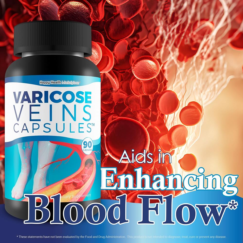 Happy Health Marketplace Varicose Veins Capsules - 90 Capsules - image 5