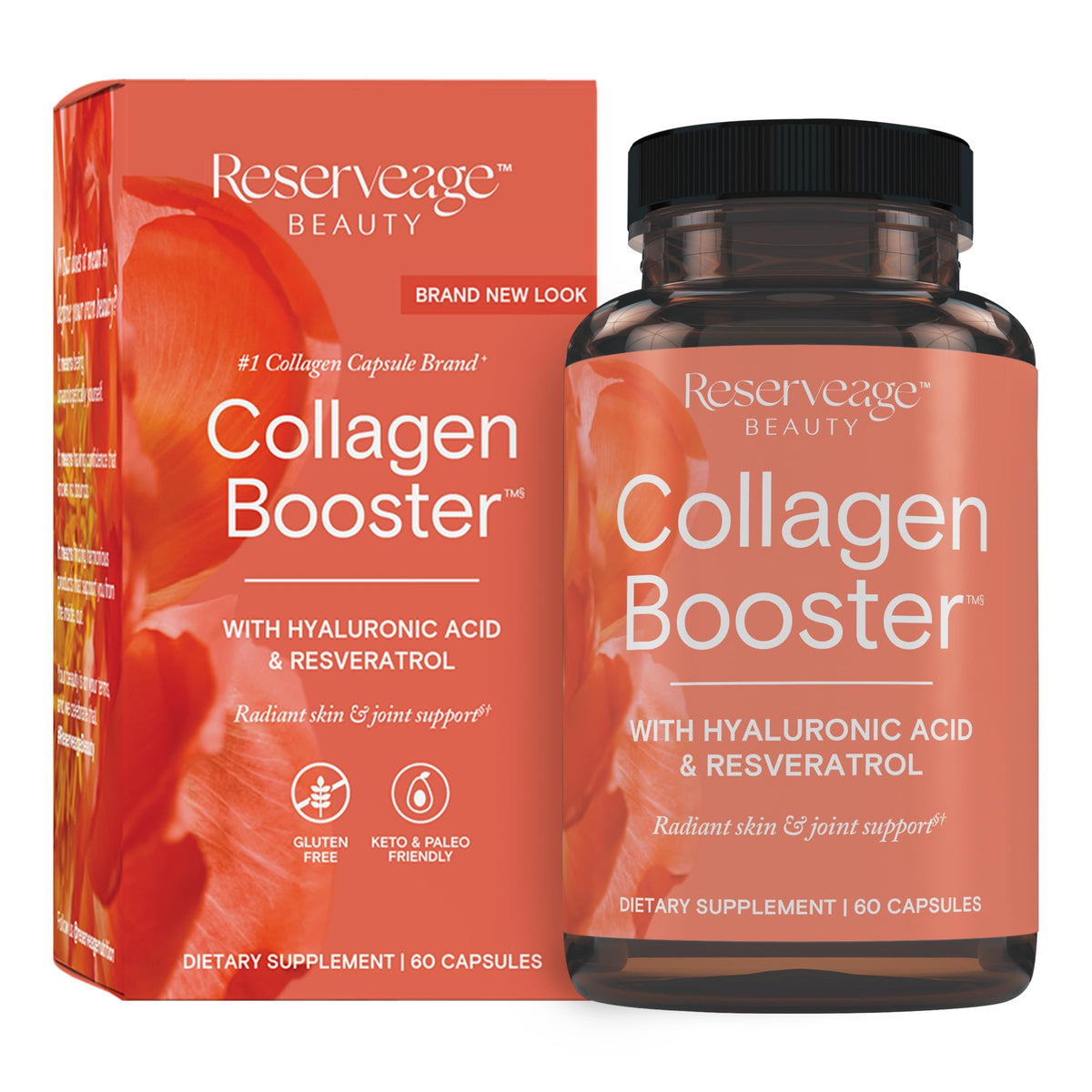 Reserveage Nutrition Collagen Booster Capsules - 60 Capsules