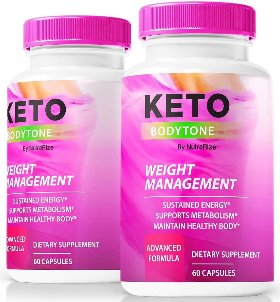 NutraRize Keto Body Tone Weight Loss Capsules - 120 Count