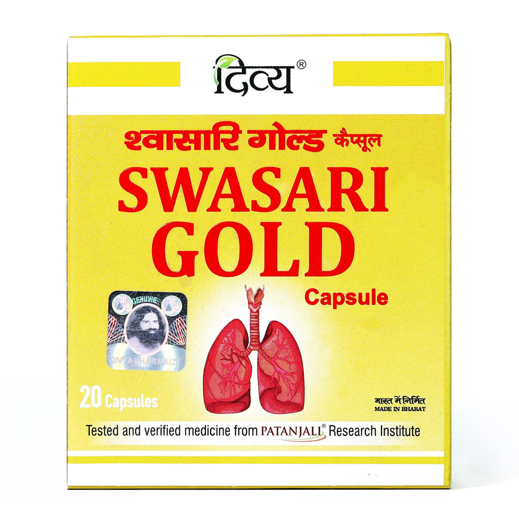 Patanjali Divya Swasari Gold Capsule - 20 Capsules