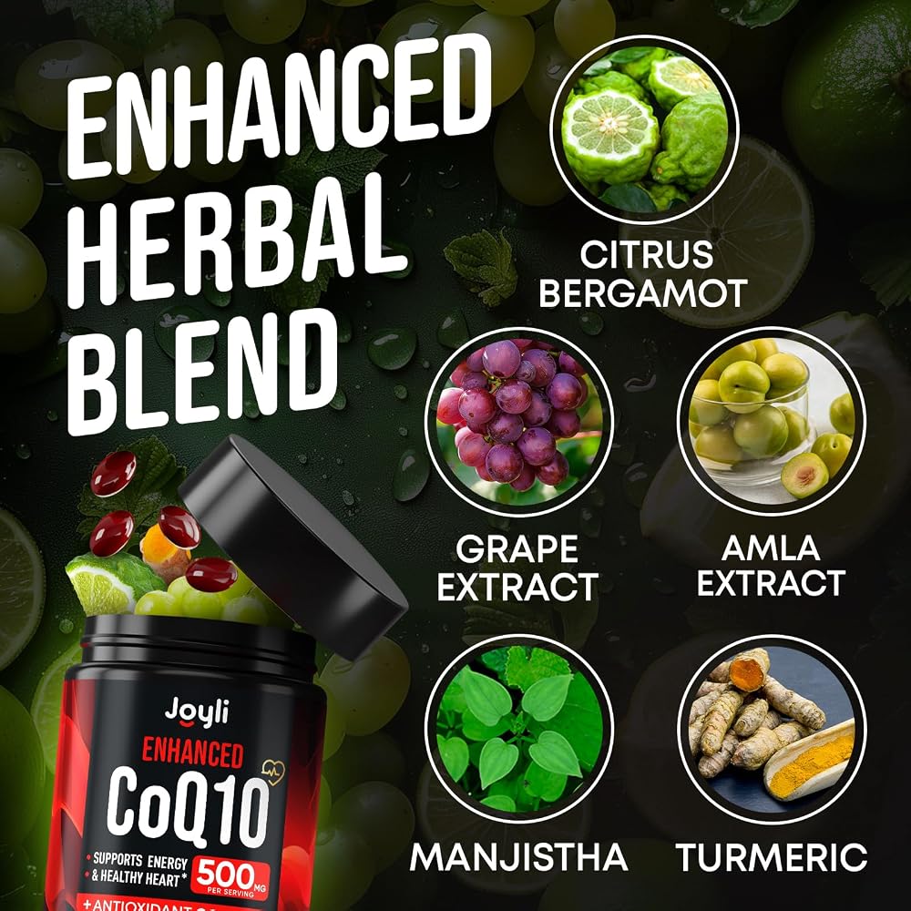 JOYLI Nutrition Coenzyme Q10 500GM Supplement