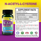 America Medic & Science NAC 600mg Capsules - 60 Count - image 3