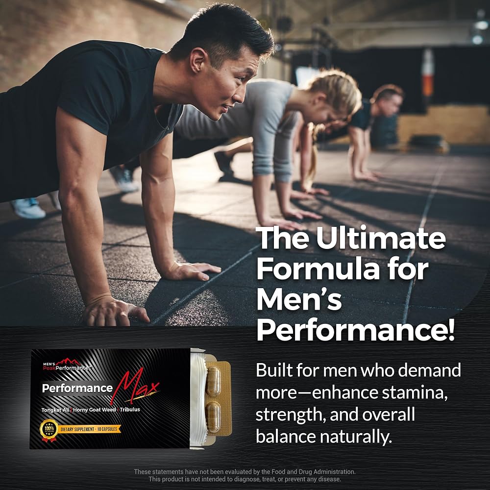 MEN'S PeakPerformance PerformanceMax Energy & Stamina - 10 Capsules - image 4