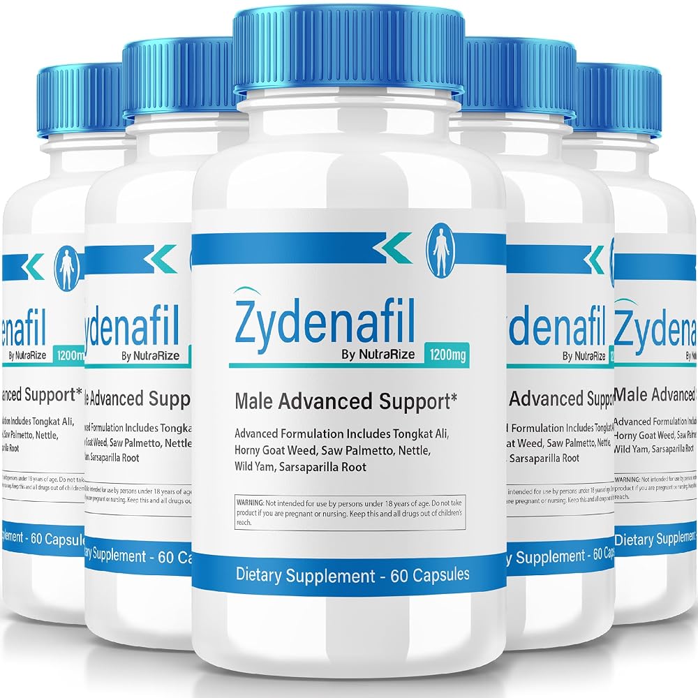 NutraRize Zydenafil Male Supplement 1200 MG - 300 Capsules